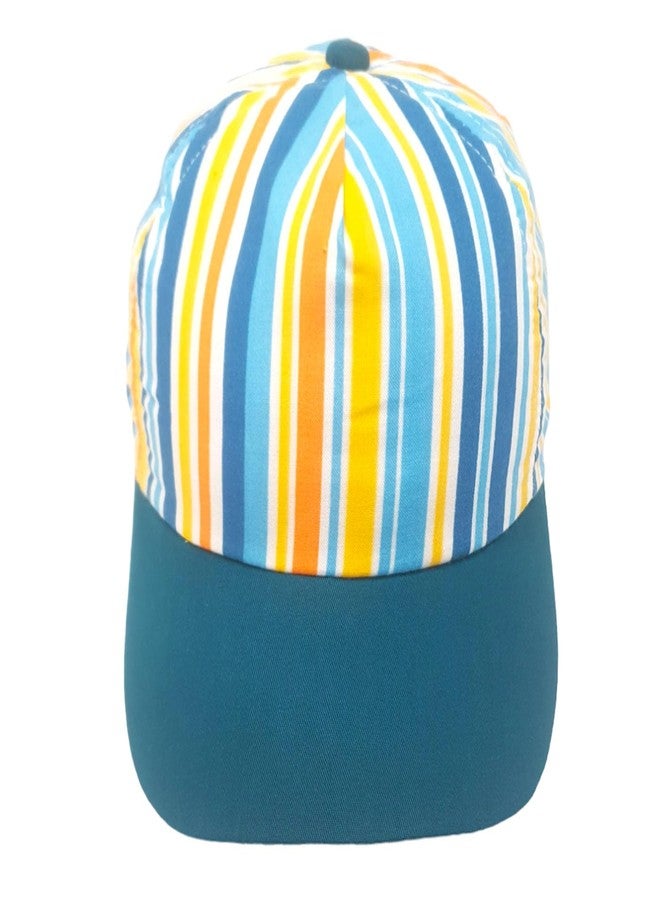 C Classic Unisex Funky Colorful Summer Caps for Kids (Age 6 Yrs to 9 Yrs) (Dark Green) - Image 2