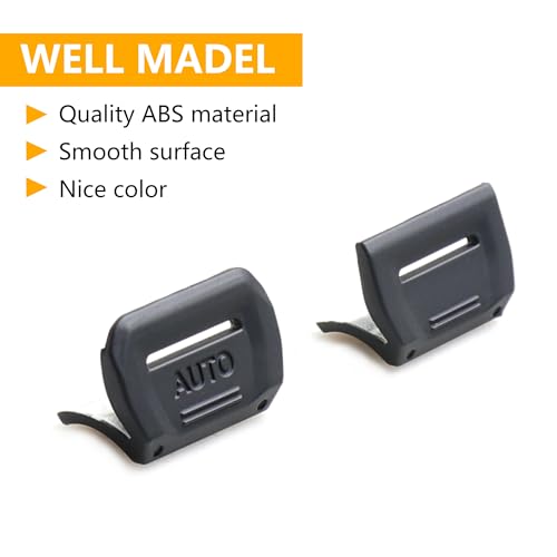 RERPRO Center Console Window Button Switch Cover Trim Compatible with 2018-2024 2025 Jeep Wrangler JL 2/4 Door 4XE Gladiator JT Interior Accessories Paint Guard Decoration ABS Blade Matte Black - Image 3