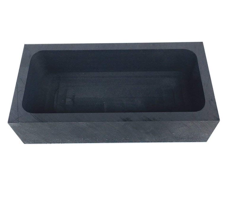 OTOOLWORLD Gold Silver Graphite Ingot Mold Mould Crucible for Melting Casting Refining (1kg) - Image 1