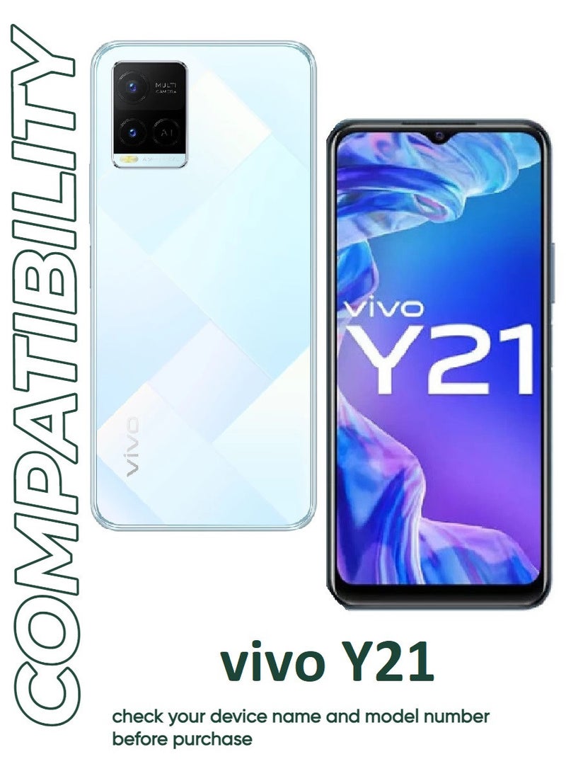 ACLIX 4 Pieces Antistatic ESD Dustproof Premium Quality High Definition Tempered Glass Screen Protector Designed For vivo Y21 - Image 3