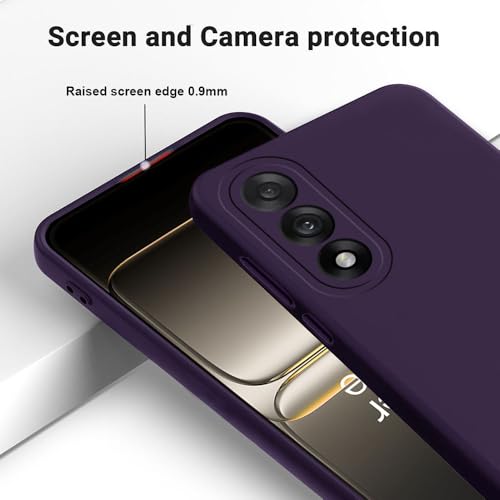 Casotec Back Cover for OnePlus Nord 5 5G | Full Camera Protection | Premium Liquid Silicon Case | Flexible Bumper Case for OnePlus Nord 5 5G (Purple) - Image 3