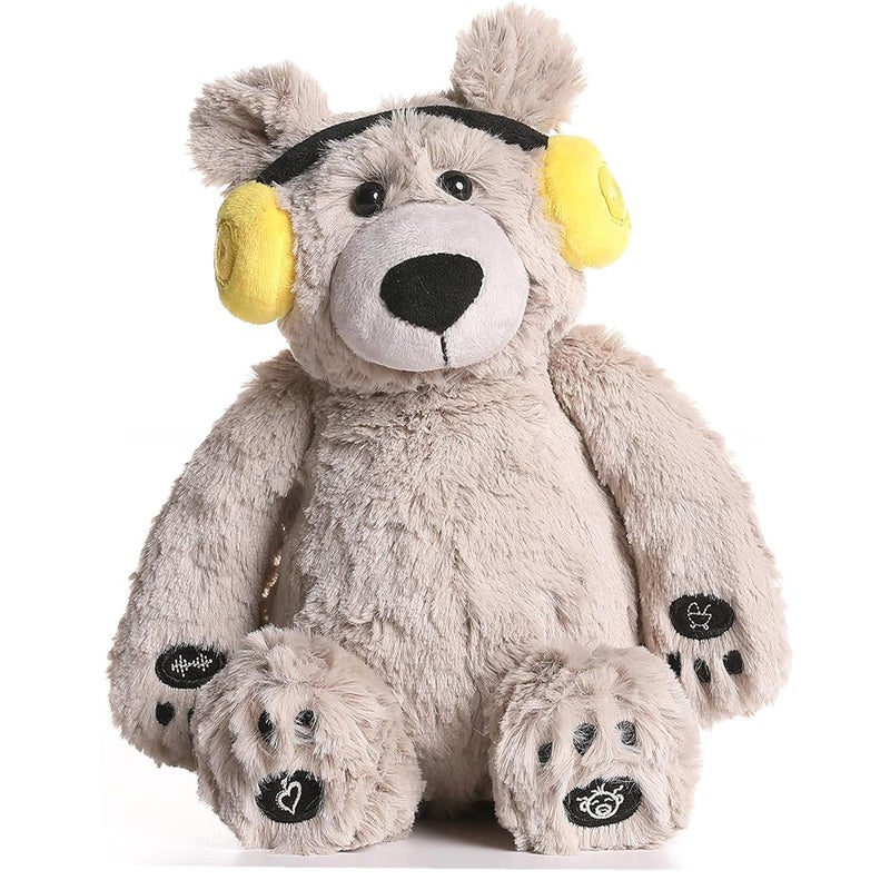 BEREST Baby Sleep Soother Cry Activated Sensor Toys, Heartbeat Bear for Babies, Plush Stuffed Animal for Newborn Infants, Babies Toy Vibrating with Mom’s Heartbeat,Baby Shower Gifts for Boys and Girls - Image 1