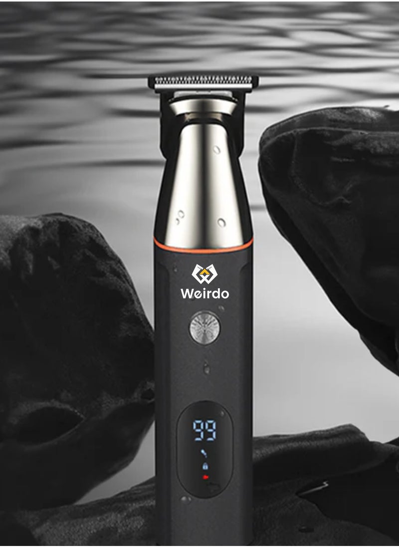 Weirdo Weirdo Trimmers for Men - Hair & Beard Trimmer - 9 in 1 Grooming Kit for Men - Shaving Machine - Nose Trimmer for Men - Waterproof  - Fast Charging - Best for Face, Hair & Body Grooming  - Image 2