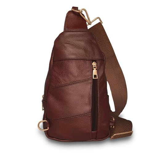 Krediz Sling Bag for Women – Versatile leather sling bag for women, For Travel & Outdoor Activities, Adjustable Strap - Image 4