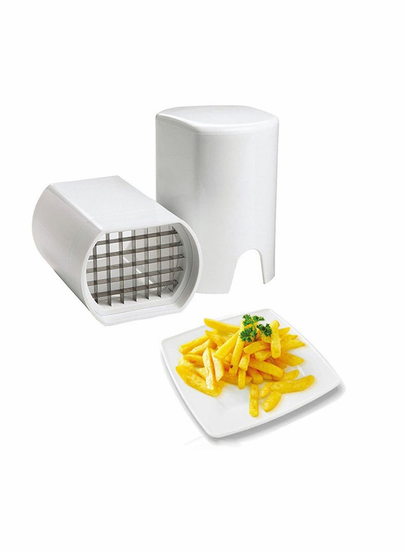 SYOSI French Fry Cutter for Deep Fryer Air Fryer Potato Fries Cutter Natural Cut French Fry Cutter Rapid Slicer Vegetable Dicer Potato Tool Food Dicer Veggie Dicer Chopper Veg Chopper - Image 5
