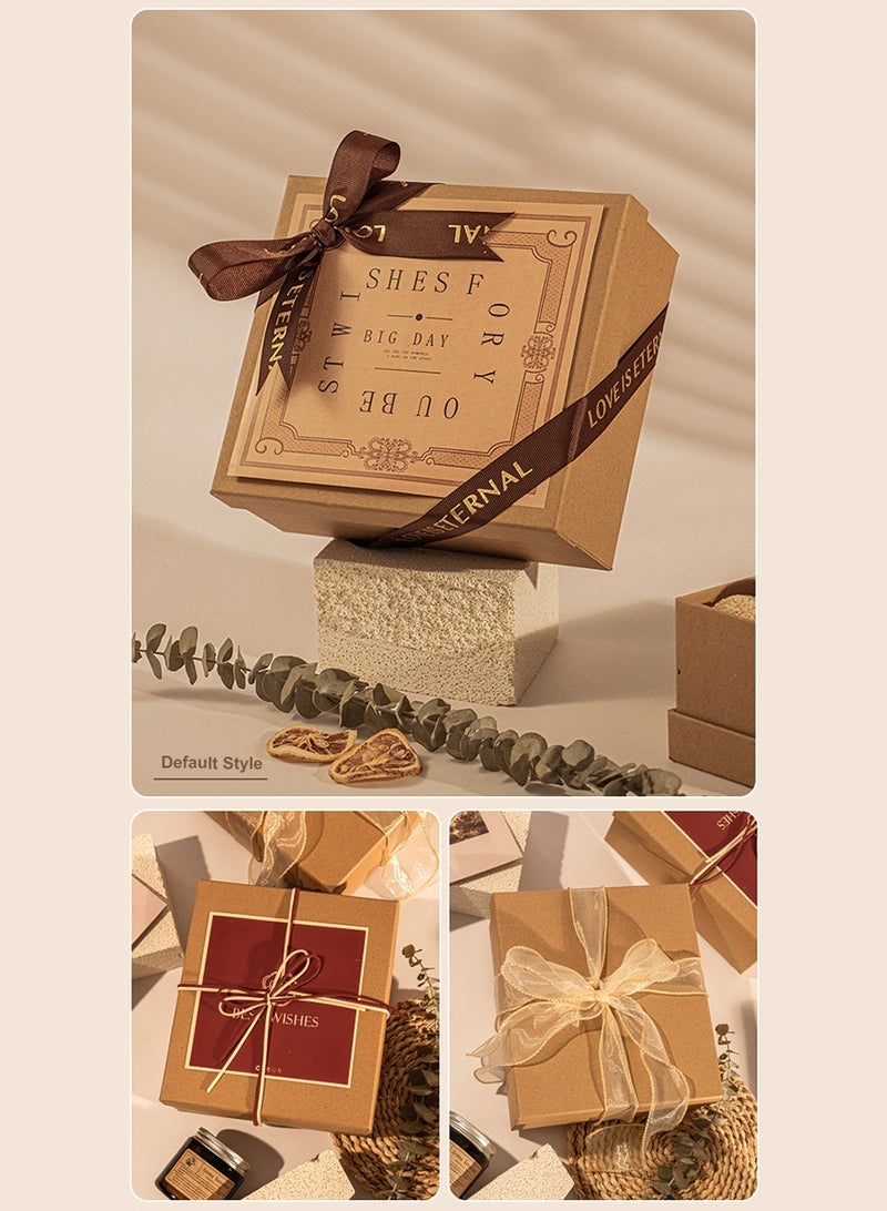 Birthday gift for Ladies Handmaid of honor gift box Wedding gift Bride Wedding towel Hand cream Glass cup and Towel F6 - Image 3