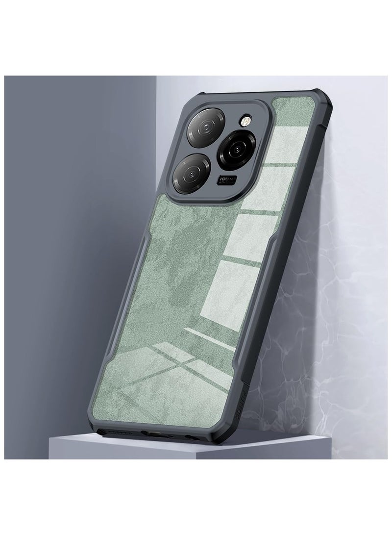 General Case Compatible with Tecno Spark 20 Pro 5G Case [Airbag Protection] Transparent Back Soft TPU Frame Camera Protection Shockproof Bumper Protective Cover  - Image 3