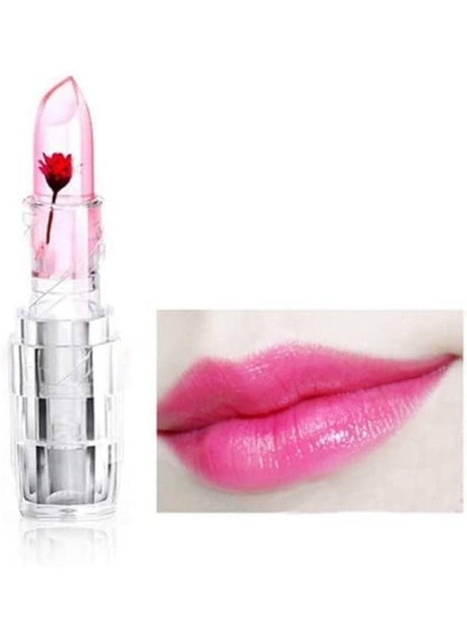 Flower jelly lipstick for waterproof and long lasting