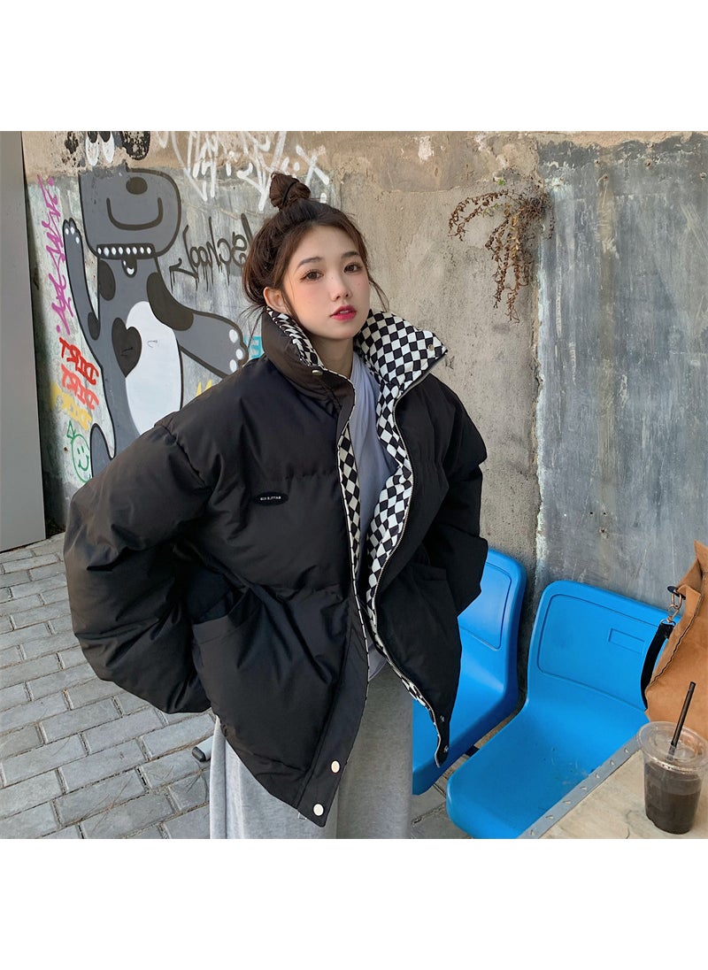 Generic - Petite Womens Puffer Jacket Thickened 2023 Brown - Image 1