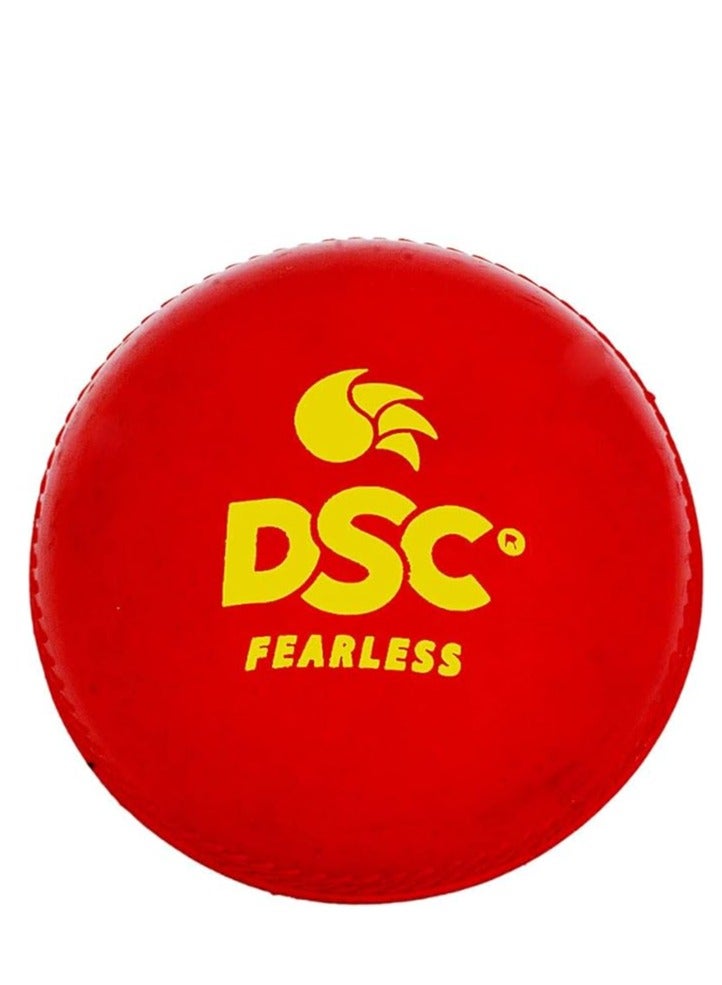 DSC كرة كريكيت جلدية صناعية متذبذبة | كرة جلدية مقاومة للماء | مناسبة لمباريات التدريب | مباريات البطولة | جودة عالية من الفلين - Image 1