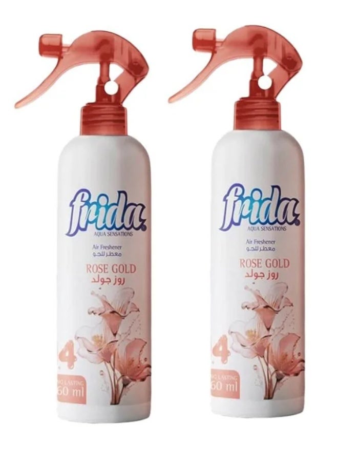 فريدا معطر جو أكوا سينسيشنز روز جولد، قطعتين، 460 مل - Image 1