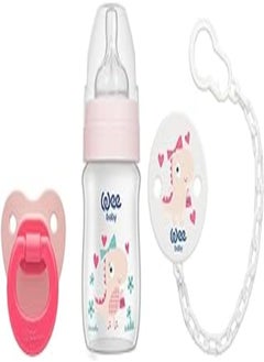 Wee Baby Wide Neck Bottle 250 ml + Baby soother (6-18) + Soother chain - pzsku/Z19E9692F613EE11180E8Z/45/_/1717929275/b18a3347-a0e5-43cd-8bf1-4be8b99f3867