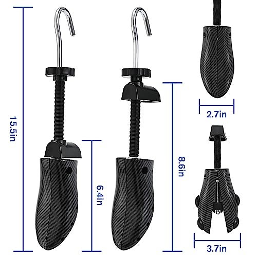 eachway Shoe Stretcher Shoe Widener Adjustable Width Length Wide Feet Shoe for Men Women（L for Men's Size Us 10-13.5) Black - Image 3