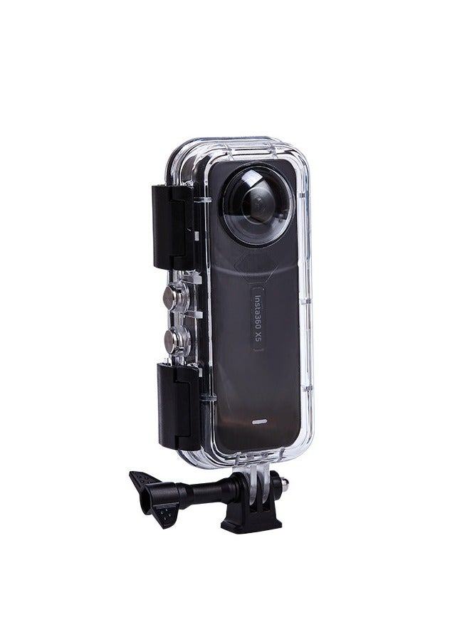 Waterproof Diving Case for Insta360 X5, 45M Underwater Depths Insta 360 X5 Action Camera Waterproof Diving Case for Diving, Snorkeling, Swimming - Image 1