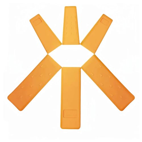 TIPU Felling Wedge for Safe Tree Cutting, 6 Pack: 8"(3-Pack)/5.5"(3-Pack), Tree Felling Wedge to Guide Trees Stabilize and Safely to Ground for Loggers and Fallers - Image 1