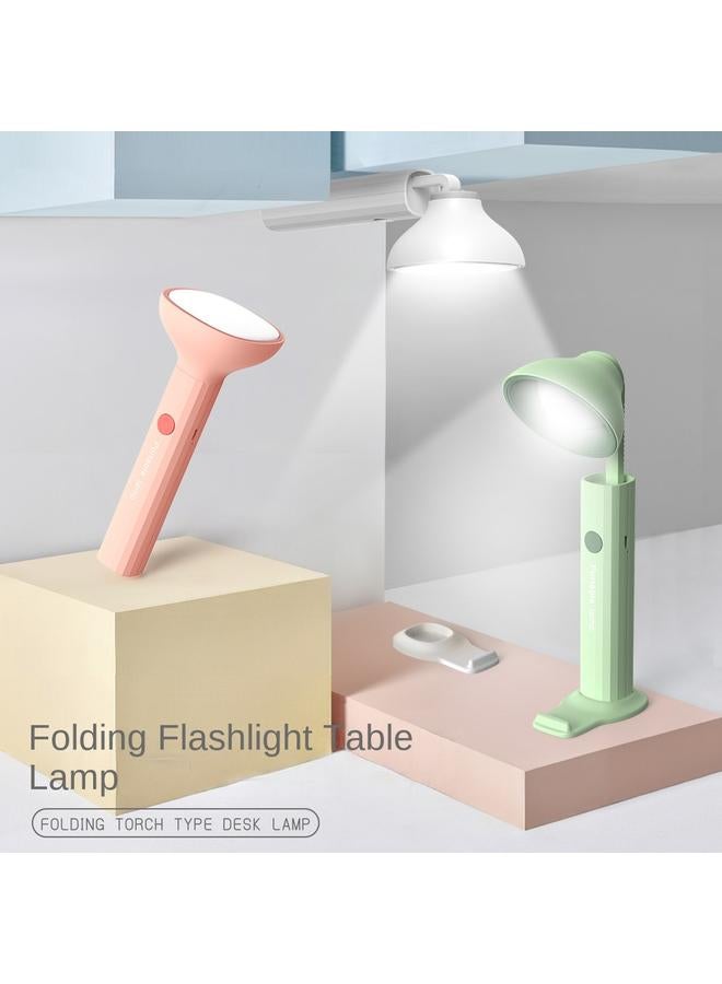 Bluejw LED Eye Protection Desk Lamp Folding Creative Night Light Reading Desk Student Dormitory Usb Rechargeable Portable Study Lamp - Image 2