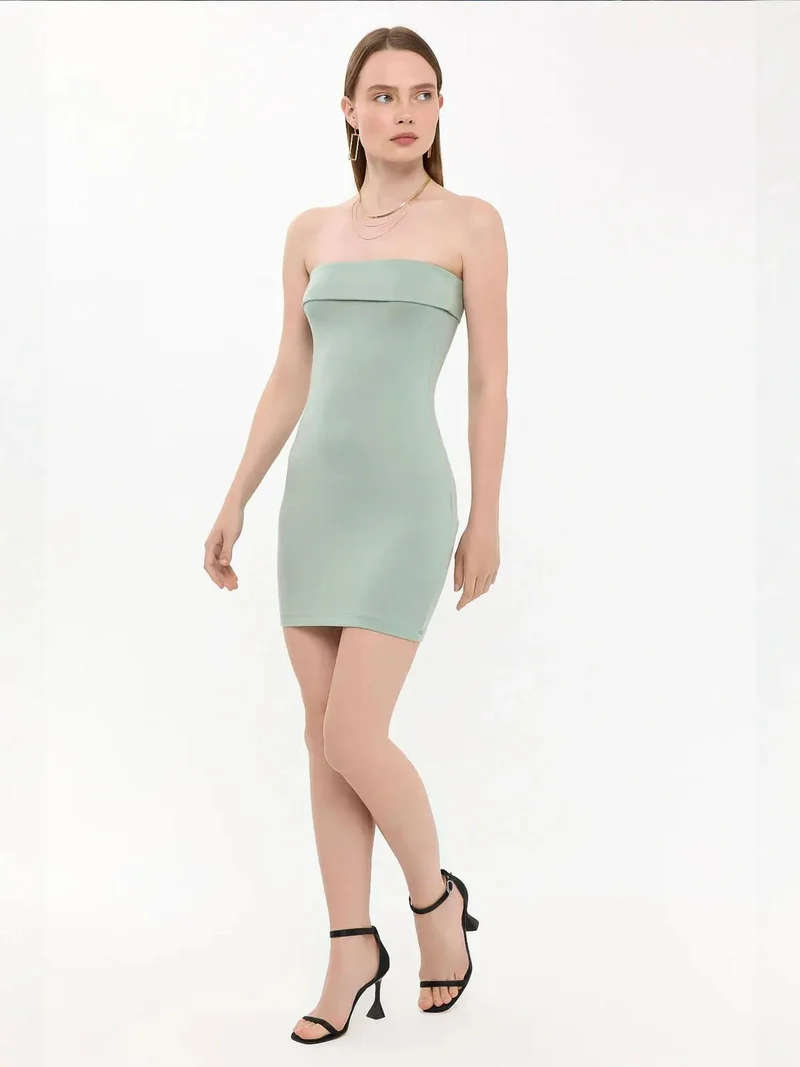 HICCUP Strapless Bodycon Mini Dress