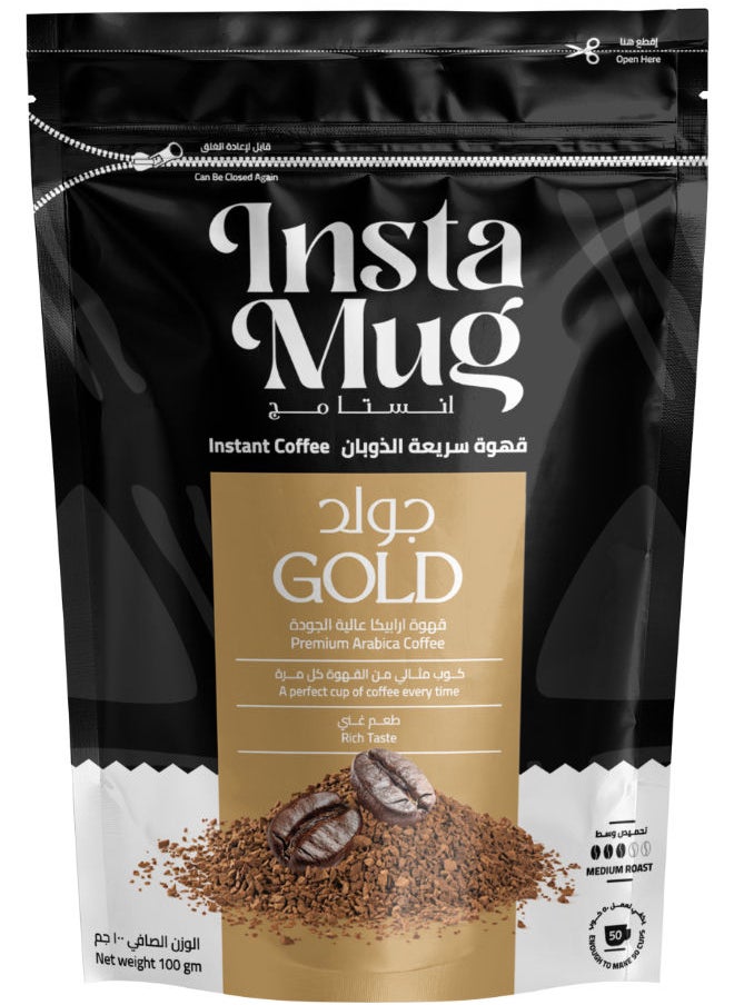 InstaMug Gold Instant Coffee - 100 Gram 