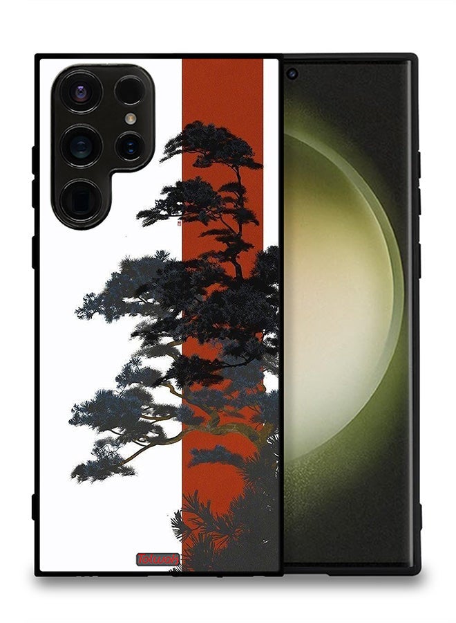 Tolwak Samsung Galaxy S23 Ultra 5G Protective Case Cover Tree Artwork - Image 2