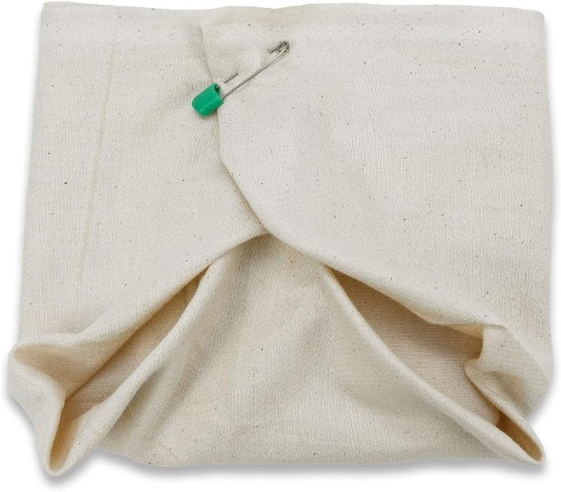 OsoCozy Unbleached Birdseye Flat Cloth Diapers 1 Dozen  275 x 305 Inches OneLayer Flat Cloth Baby Nappies Made of Soft Durable 100 Birdseye Weave Cotton - Image 4