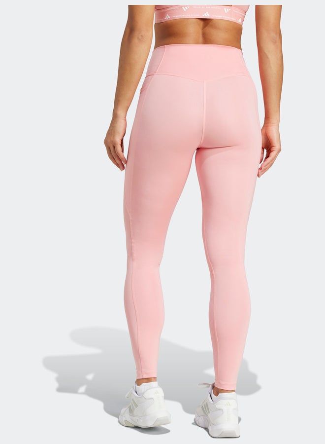 Adidas Optime Essentials Stash Pocket Full-Length Leggings  - Image 2