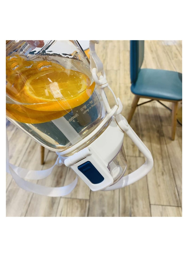 Water Bottle Outdoor Fitness Cup, One Key Open Color Water Bottle Fitness Water Bottle, Bpa Free Sports Water Cup, 1.1l, for Basketball Court, Football Field, Gym, Camping, Outdoor Activities(1 Pack) - Image 4