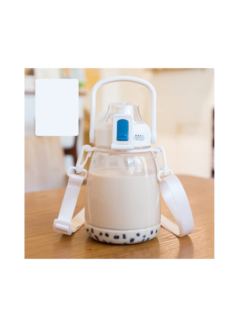 Water Bottle Outdoor Fitness Cup, One Key Open Color Water Bottle Fitness Water Bottle, Bpa Free Sports Water Cup, 1.1l, for Basketball Court, Football Field, Gym, Camping, Outdoor Activities(1 Pack) - Image 1