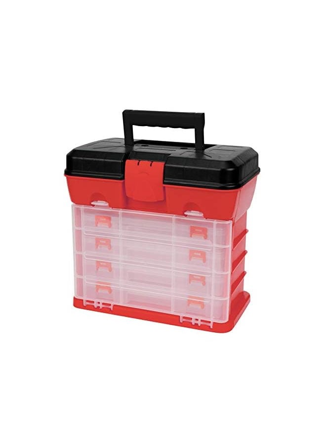 Performance Tool - Tool W54042 Plastic Rack System Tool Box with 4 Organizers - Image 1