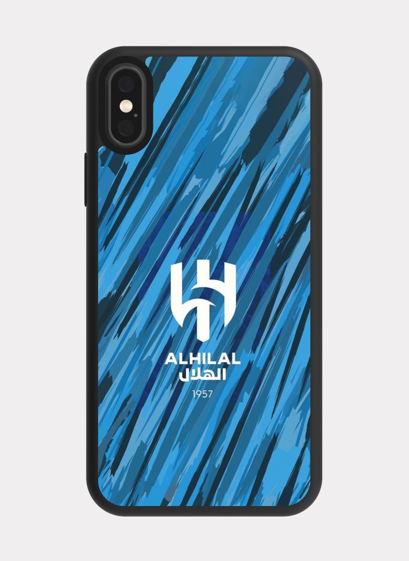 بكسلات كفر ايفون اكس نادي الهلال ازرق - Image 1