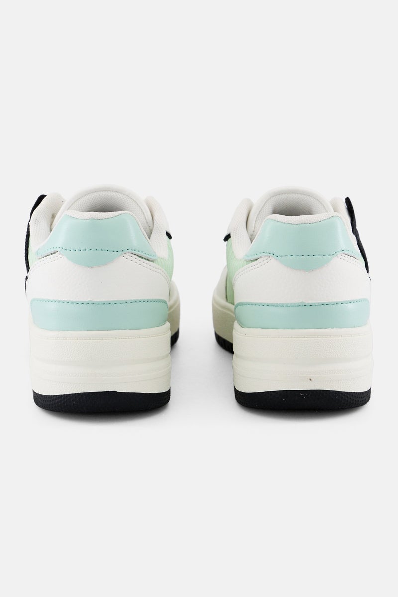 XOXO Women Lace Up Casual Shoes, Multicolor - Image 4