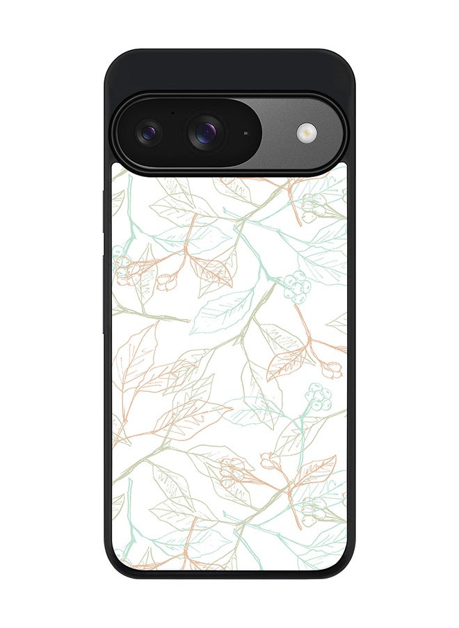 Stylizedd For Google Pixel 9 Case,Slim fit Camera Protection, Shockproof Thin Phone cover - Delicate Sprigs  - Image 1