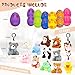 ZJEFUNS 12 Pack Prefilled Easter Egg Fillers with Mini Animal Plush Toy Fillers for Easter Egg Hunt Easter Basket Stuffers Gifts for 38 Year Old Kids Boys Girls Toddlers Easter Party Favors - Image 4