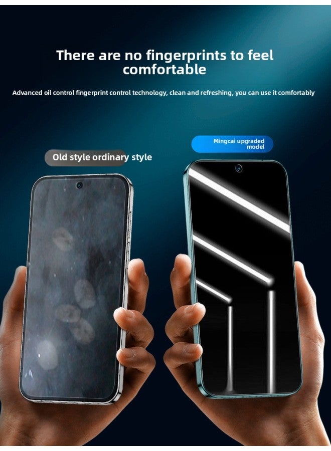 Applicable To Red Rice K60 Tempered Film K40 Electronic Competition Version K50 Full Screen 12/9 Mobile Phone K70 Millet Redmik Anti-peep Film-Colour:【pack Of 2●Blu-ray Model] Full Screen Glass◉Comes With Anti-scratch Back Film-Size:Redmi Note 11t Pro  - Image 4