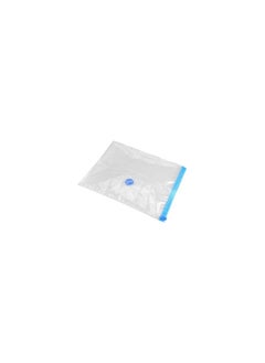 Generic Storage Bags, Compressed Air by Sitting, No Pump Required, Colour Zip, White Practical Bag, Clothes, Quilts, Organiser, Space Saving (80 x 120 cm) 