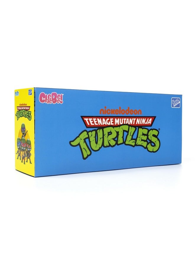 The Loyal Subjects - Teenage Mutant Ninja Turtles Limited Edition Sdcc 2023 3Inch Cheebee '80'S Cartoon' Turtles 4Pack - Image 1