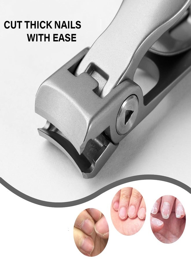Cut it Ingrown Nail Clippers Set - Wide Jaw Nail Clippers for Thick Ingrown Toenails - Heavy Duty 3CR13 Stainless Steel Ingrown Toenail Tools for Seniors - Image 3