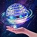 HONBQYCC Flying Orb Ball Toys 2025 Hover Galaxy Ball Soaring Nebula Flying Orb Hand Controlled Boomerang Spinner RGB Light Magic Space UFO Cool Toy Mini Drone for Kid Adults Outdoor IndoorBlue - Image 3