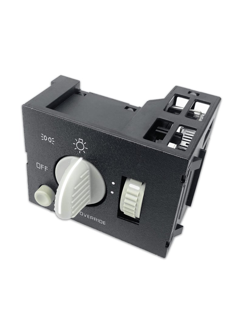 RLP Headlight Switch Instrument Panel Dimmer Switch Dome Lamp Switch Compatible with Chevy GMC C1500 C2500 C3500 K1500 K2500 K3500 Express1500 2500 3500 Replaces 93443101 D1523H DS876  - Image 3