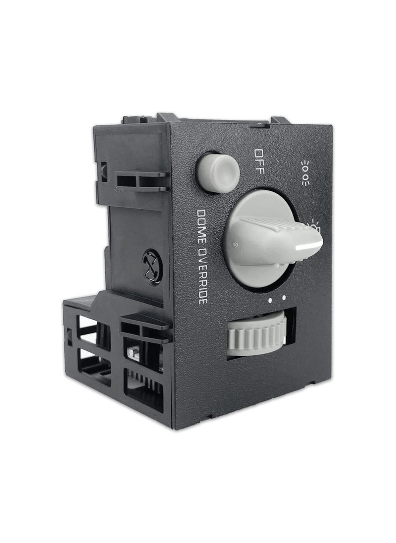 RLP Headlight Switch Instrument Panel Dimmer Switch Dome Lamp Switch Compatible with Chevy GMC C1500 C2500 C3500 K1500 K2500 K3500 Express1500 2500 3500 Replaces 93443101 D1523H DS876  - Image 4