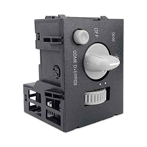 RLP مفتاح المصابيح الأمامية ومفتاح لوحة العدادات ومفتاح مصباح القبة متوافق مع شيفروليه جي إم سي C1500 C2500 C3500 K1500 K2500 K3500 إكسبريس 1500 2500 3500 يستبدل 93443101 D1523H DS876 - Image 4