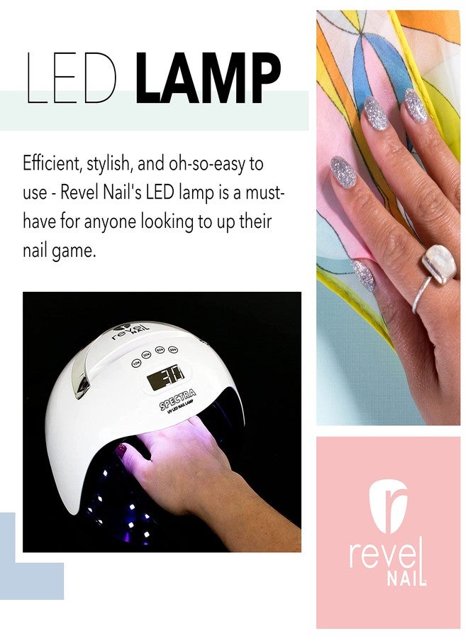Revel Nail Spectra UV/LED Nail Lamp, Dip Powder & Gel Nail Polish Light, for Gel Polish or Dip Shine & Matte Top Coat - Image 2