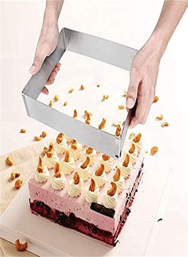 joyzzz قالب خبز المعجنات موس من الفولاذ المقاوم للصدأ قابل للتعديل - Image 5