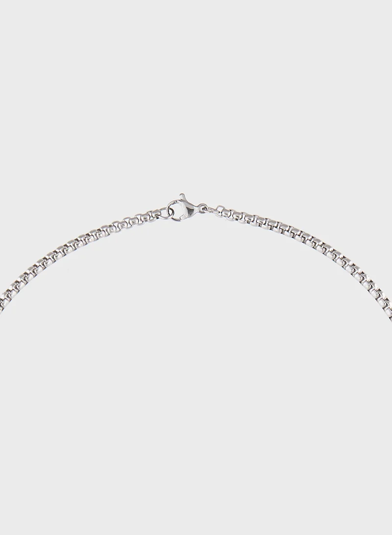 سفنتي فايف Totem Pendant Necklace
