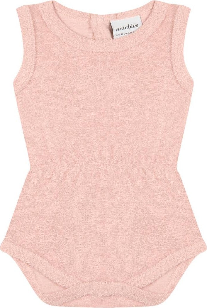 Antebies Dusty Pink Elastic Bodysuit  - Image 1