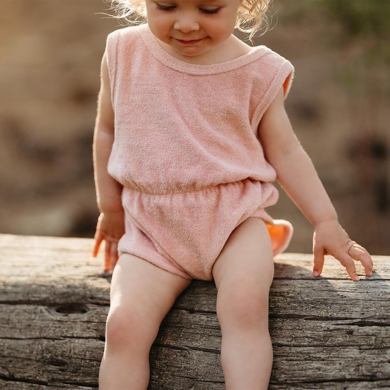 Antebies Dusty Pink Elastic Bodysuit  - Image 3