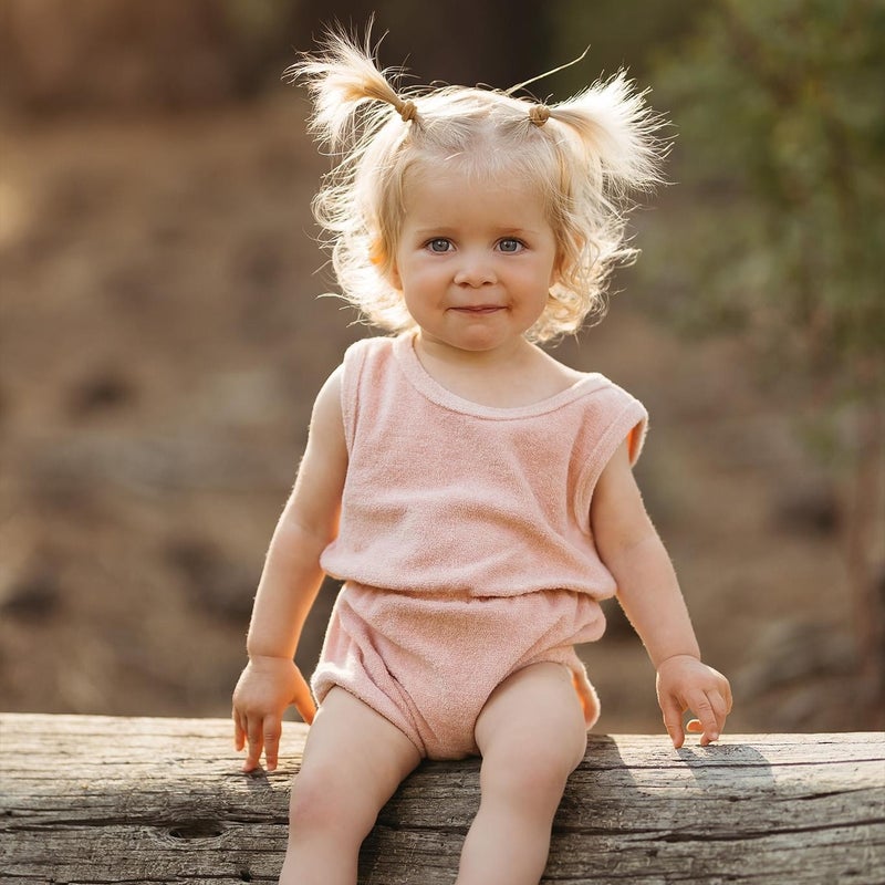 Antebies Dusty Pink Elastic Bodysuit  - Image 2