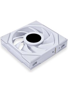 LIAN LI Lian Li Uni Fan TL 120 Case Fan, 1.6” LCD, 120mm Fan Size, 1900 RPM Fan Speed, 62 CFM Airflow, PA66 / PBT Materials, Fluid Dynamic Bearing, Triple Pack, W/ Controller, White | G99.12TLLCD3W.00  - Image 5