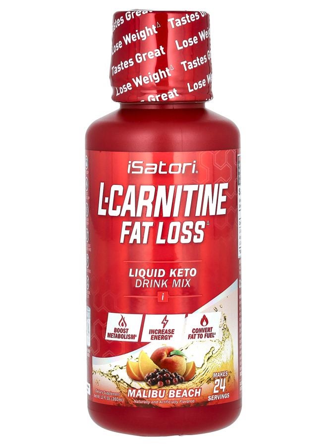 iSatori L-Carnitine Malibu Beach 12 fl oz (360 ml)
