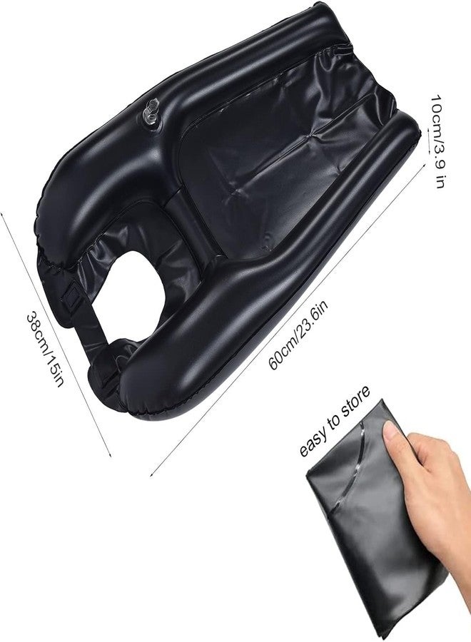 VPGS Portable Shampoo Bowl, Inflatable Hair Washing Tray for Bedridden, Seniors, Handicapped, Pregnant, Lightweight Hair Washing Sink - Image 2