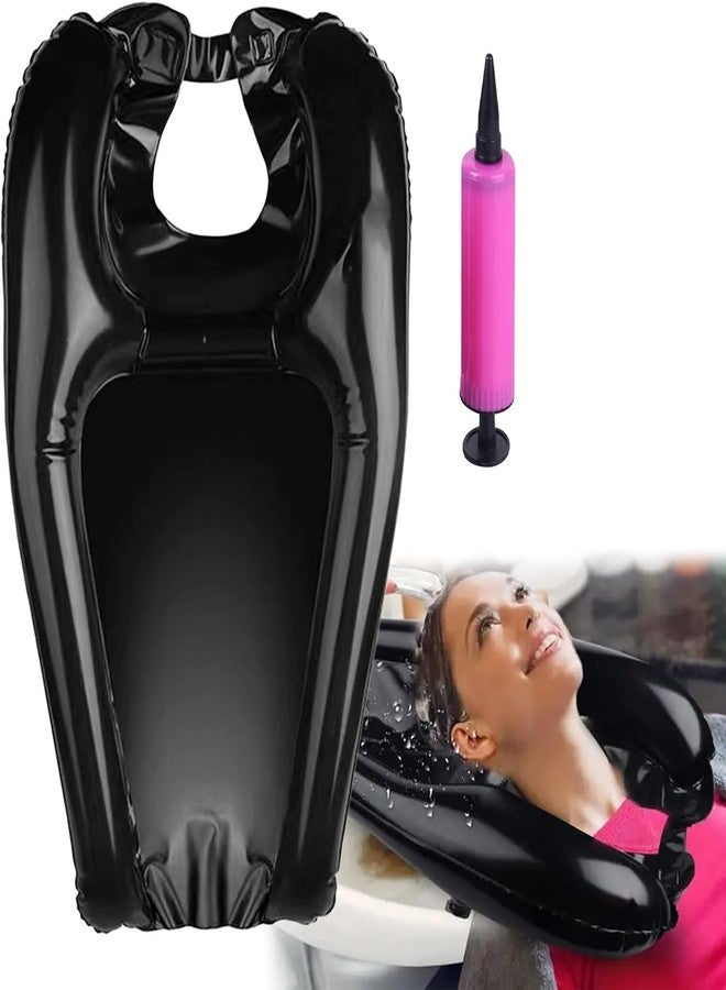 VPGS Portable Shampoo Bowl, Inflatable Hair Washing Tray for Bedridden, Seniors, Handicapped, Pregnant, Lightweight Hair Washing Sink - Image 3